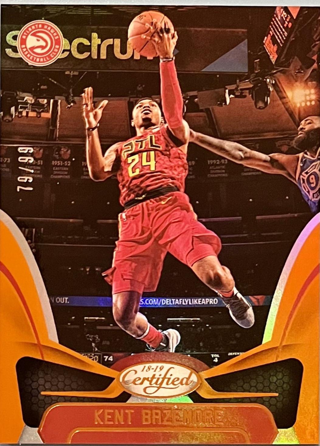 Kent Bazemore [Mirror Orange] #38