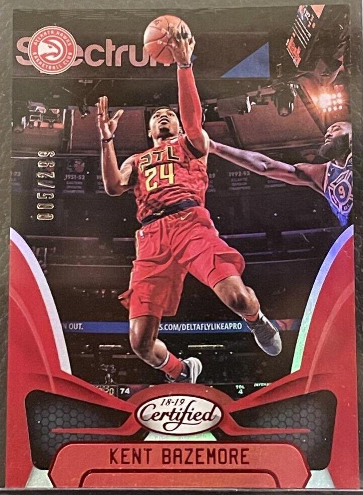Kent Bazemore [Mirror Red] #38