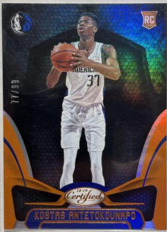 Kostas Antetokounmpo [Mirror Orange] #200