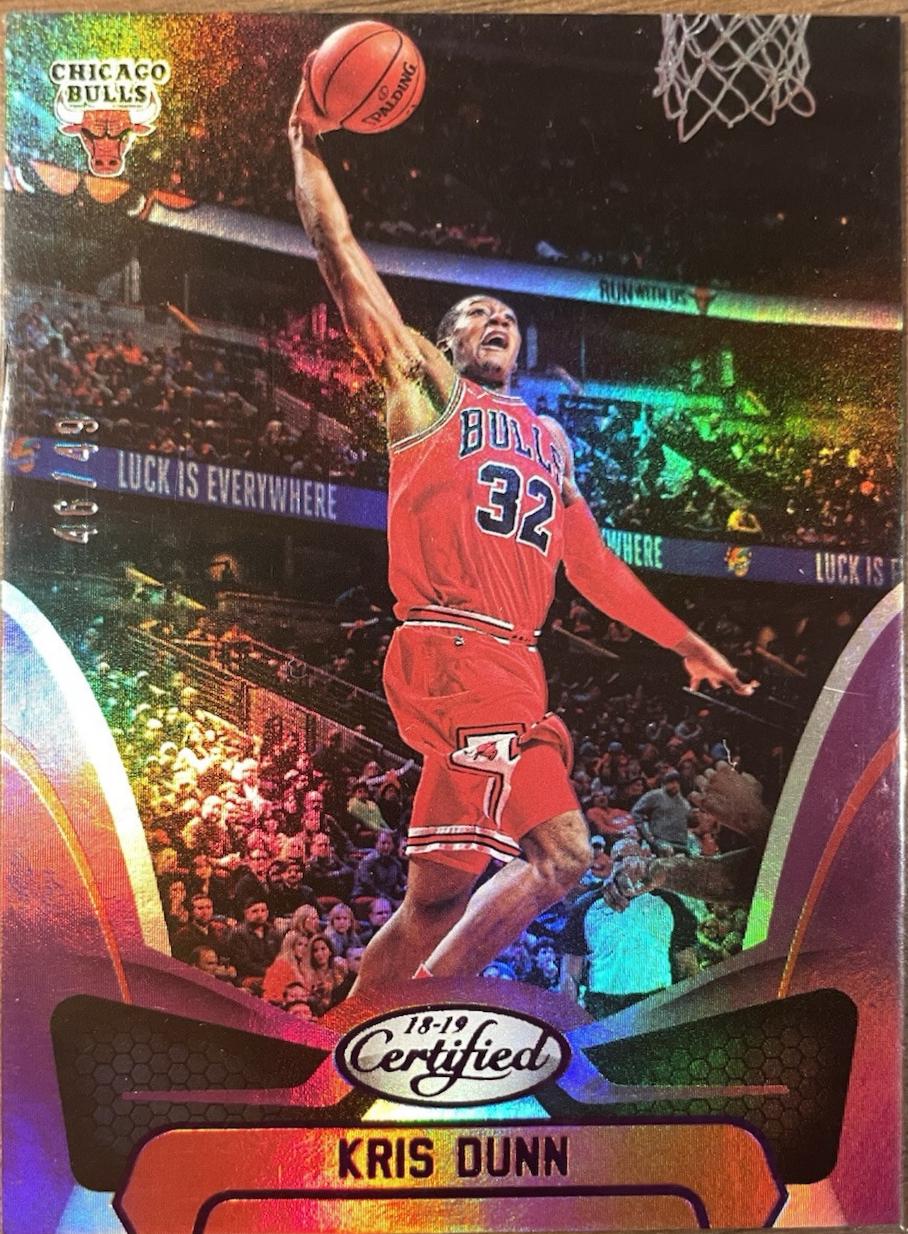 Kris Dunn [Mirror Purple] #13