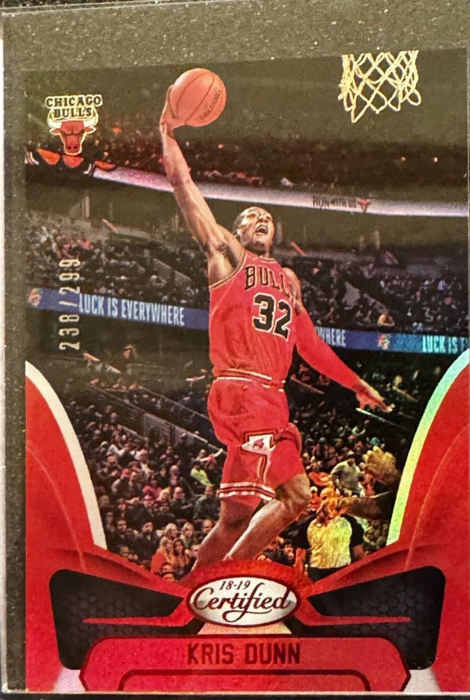 Kris Dunn [Mirror Red] #13