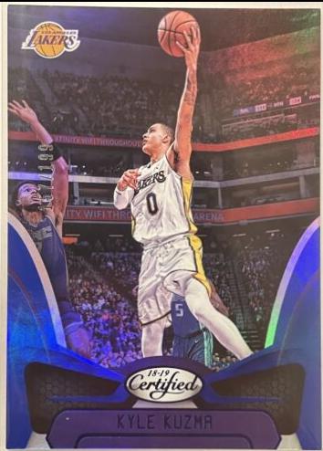 Kyle Kuzma [Mirror Blue] #68