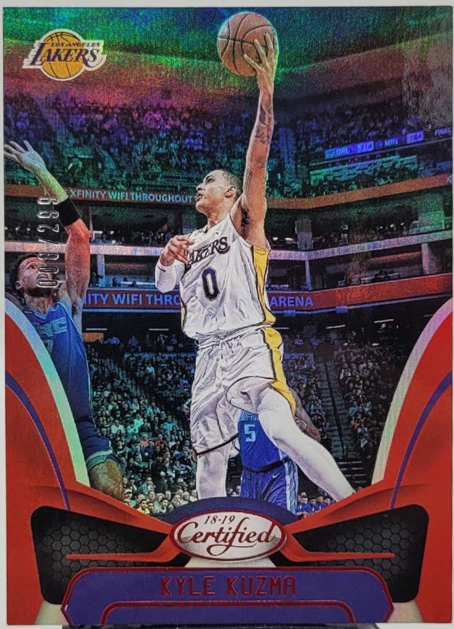 Kyle Kuzma [Mirror Red] #68