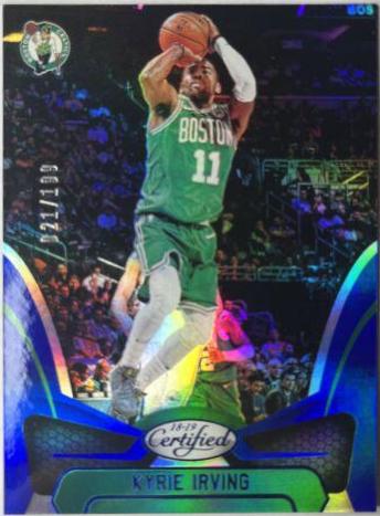 Kyrie Irving [Mirror Blue] #21