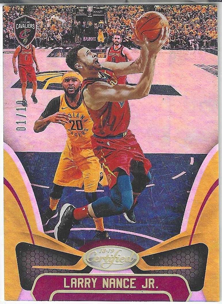 Larry Nance Jr. [Mirror Gold] #20