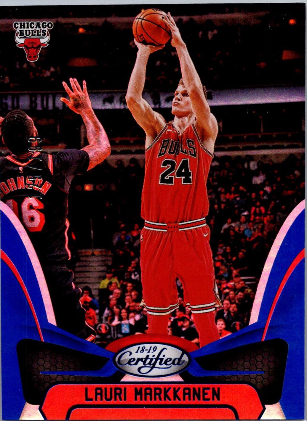 Lauri Markkanen [Mirror Blue] #12