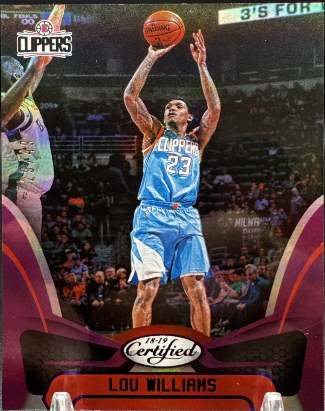 Lou Williams [Mirror Purple] #26