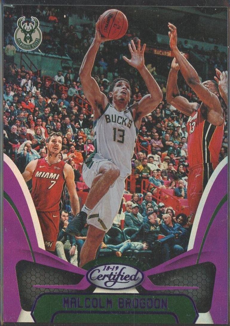 Malcolm Brogdon [Mirror Purple] #8