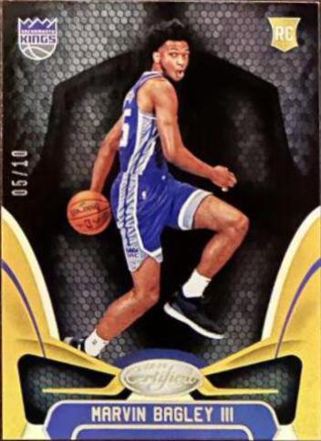 Marvin Bagley III [Mirror Gold] #152
