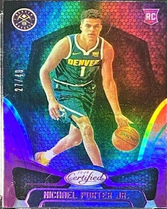 Michael Porter Jr. [Mirror Purple] #164