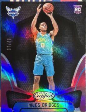 Miles Bridges [Mirror Purple] #162