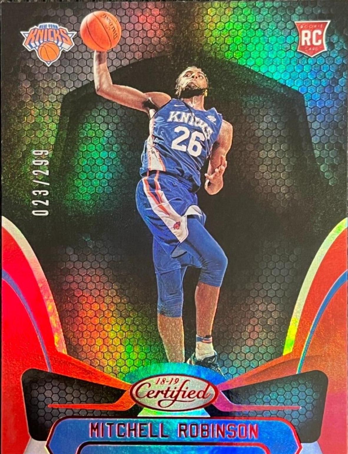 Mitchell Robinson [Mirror Red] #186