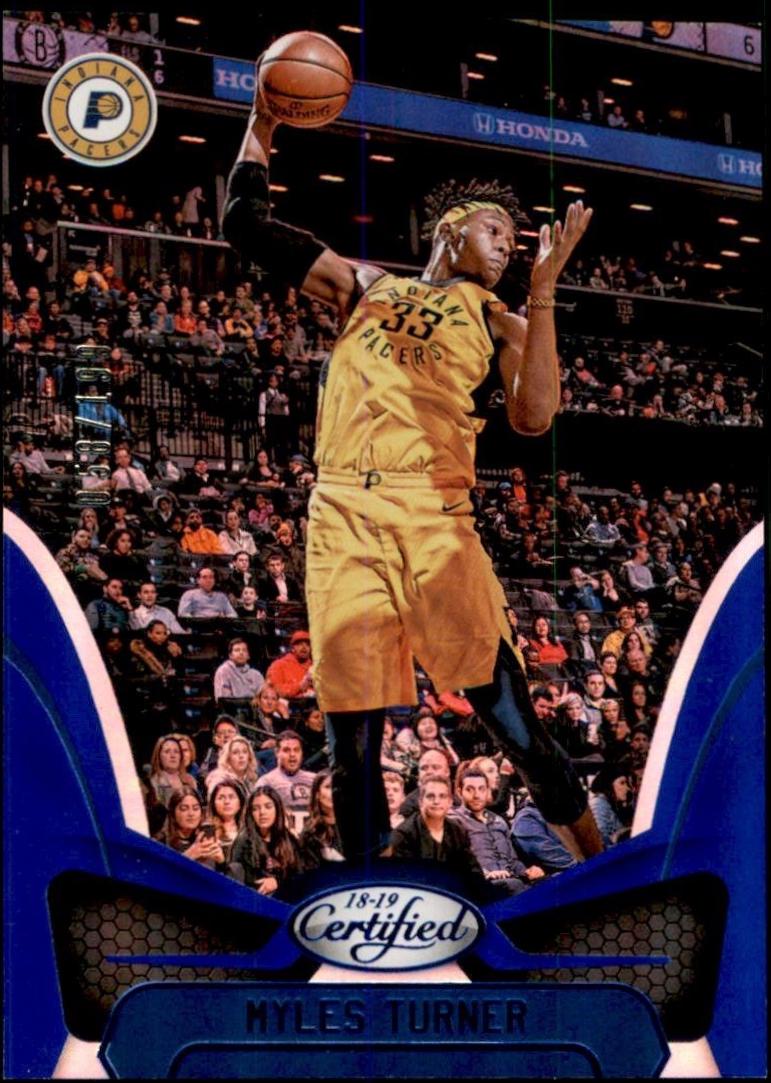 Myles Turner [Mirror Blue] #92