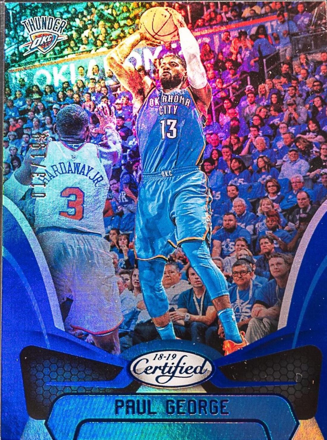 Paul George [Mirror Blue] #128