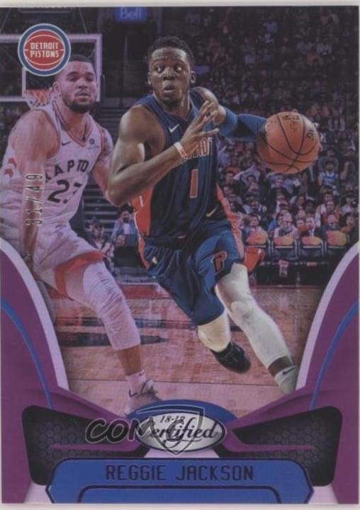 Reggie Jackson [Mirror Purple] #102