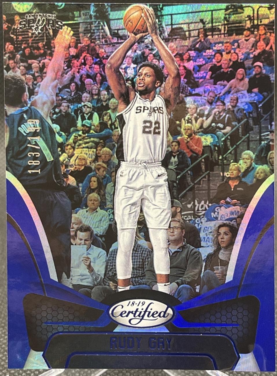 Rudy Gay [Mirror Blue] #118