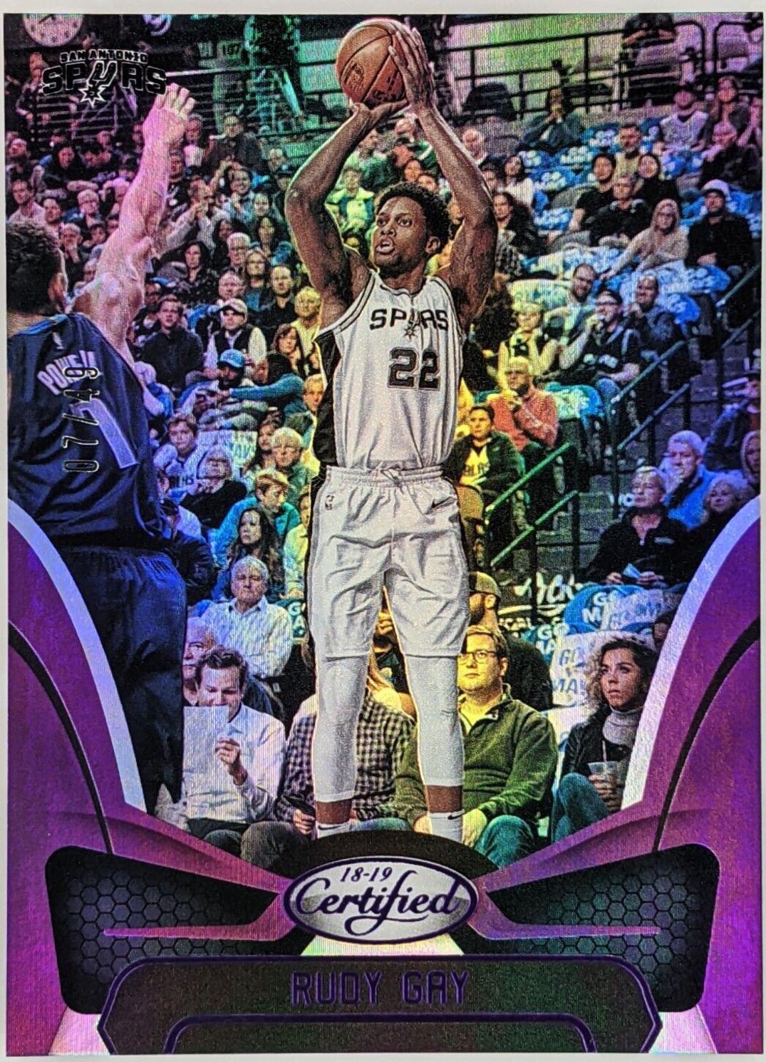 Rudy Gay [Mirror Purple] #118