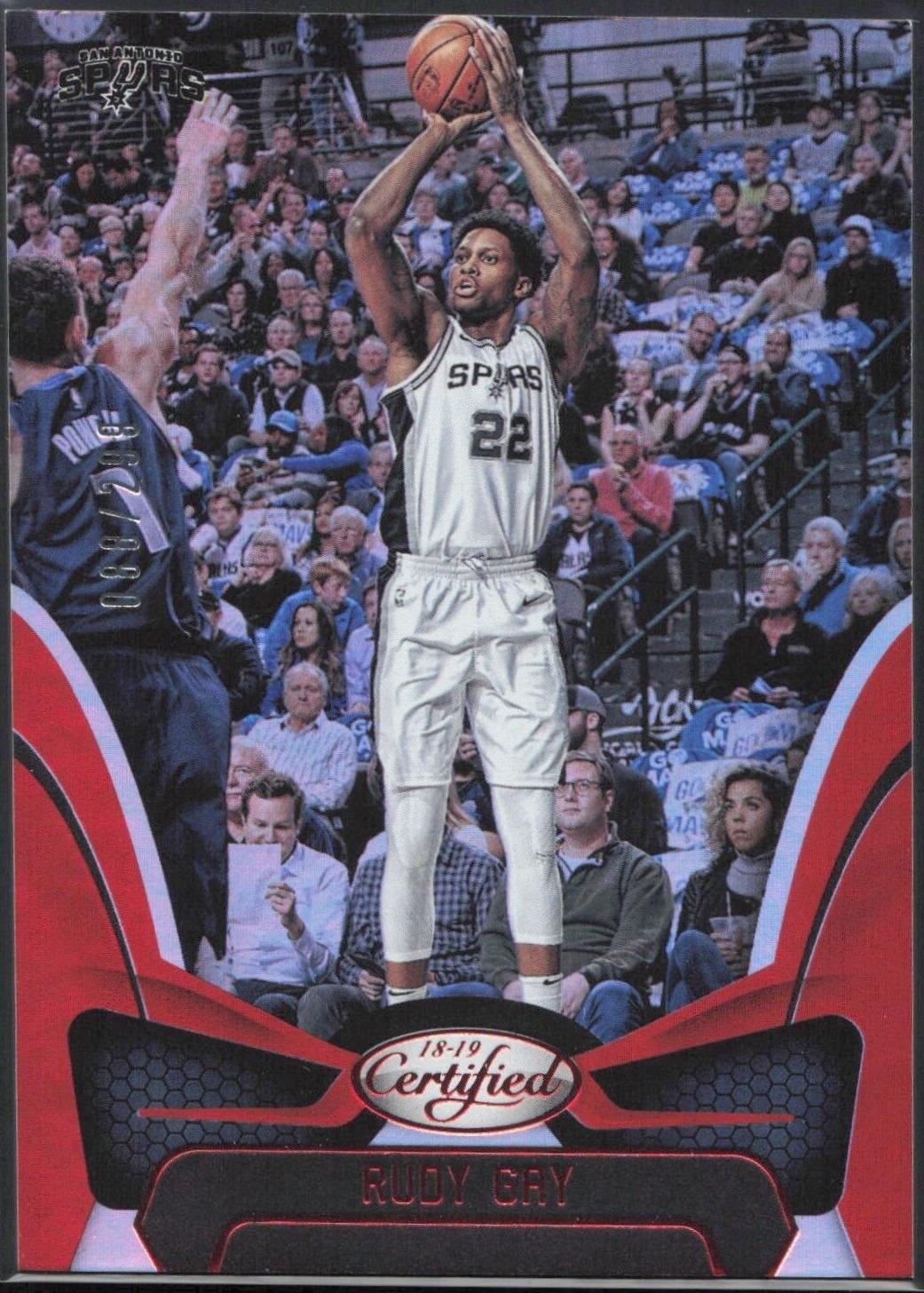 Rudy Gay [Mirror Red] #118