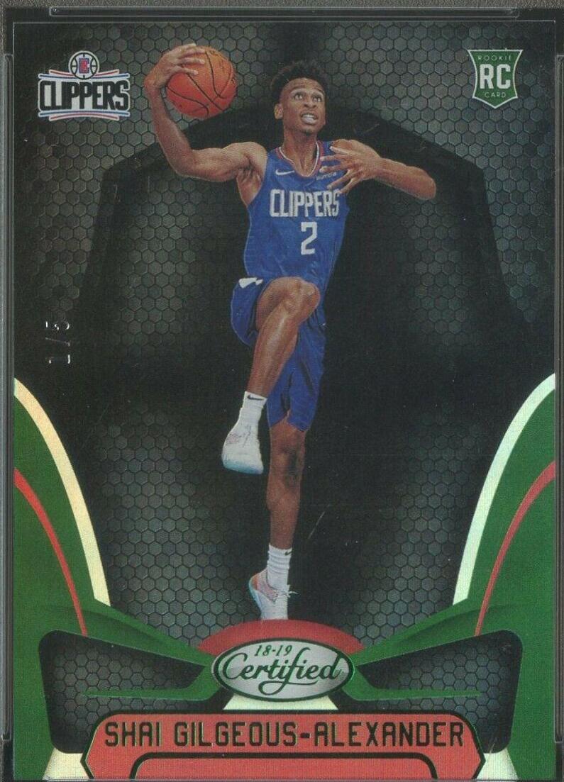 Shai Gilgeous Alexander [Mirror Green] #161