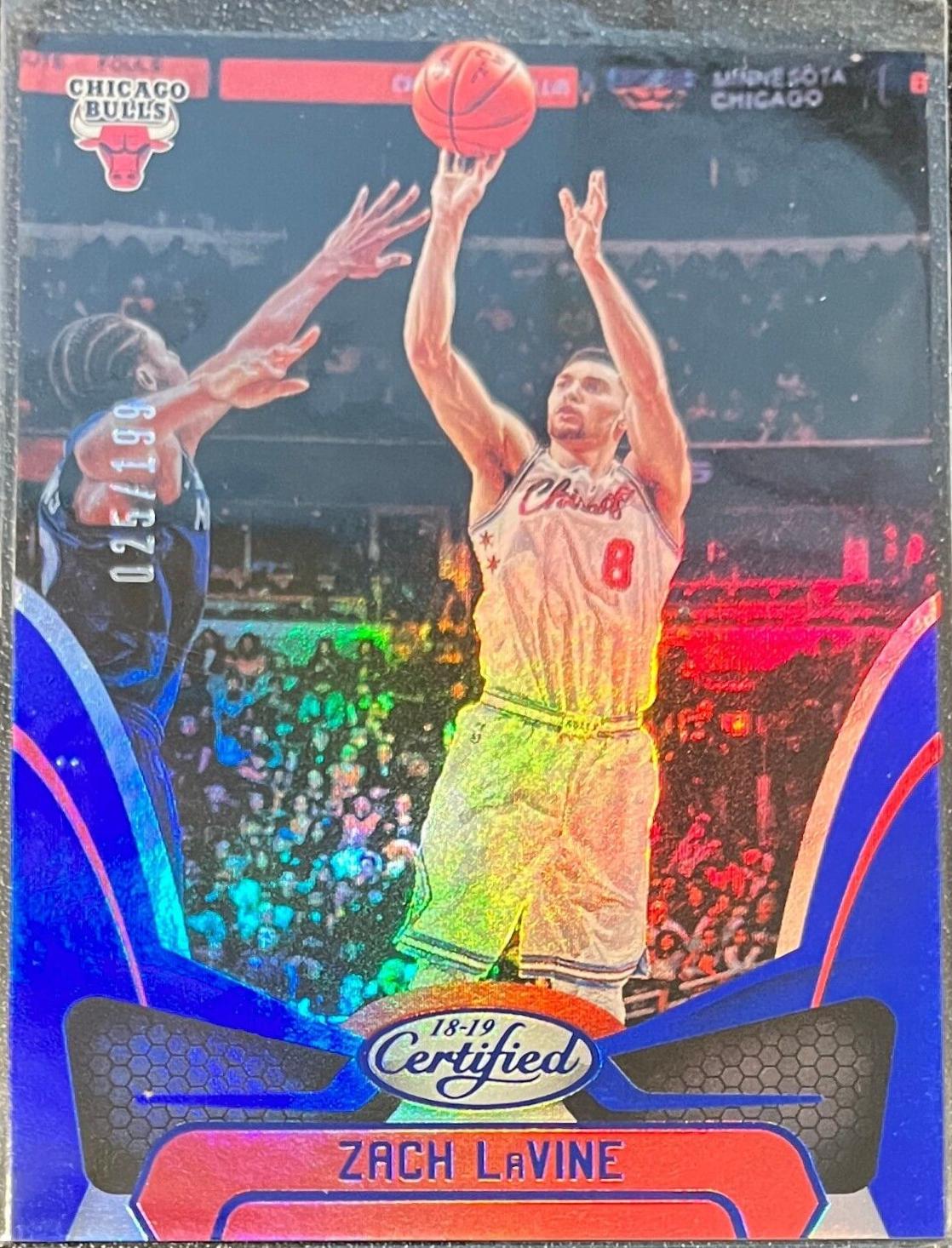 Zach LaVine [Mirror Blue] #11