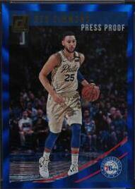 Ben Simmons [Press Proof Blue Laser] #59