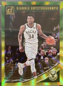 Giannis Antetokounmpo [Green, Yellow Laser] #85
