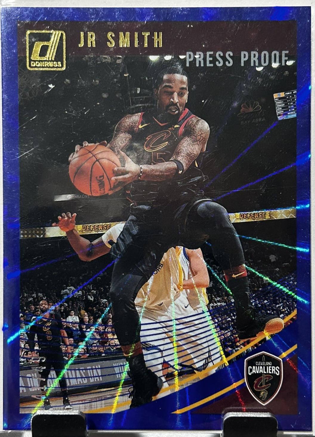 JR Smith [Press Proof Blue Laser] #118