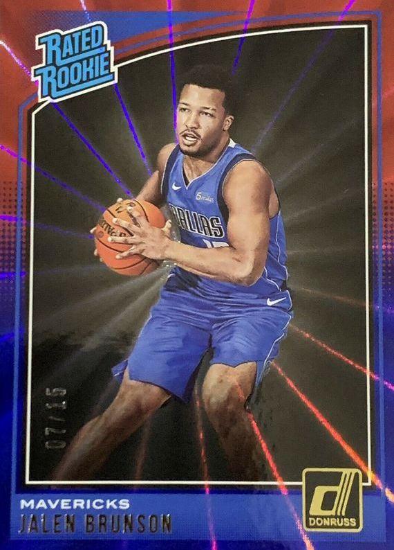 Jalen Brunson [Red, Blue Laser] #179