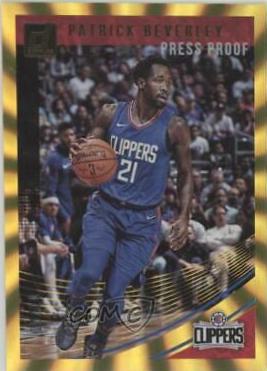 Patrick Beverley [Press Proof Gold Laser] #4