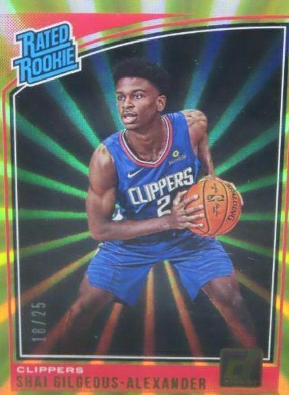 Shai Gilgeous Alexander [Yellow Laser] #162