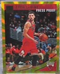 Zach LaVine Press Proof Gold Laser #68