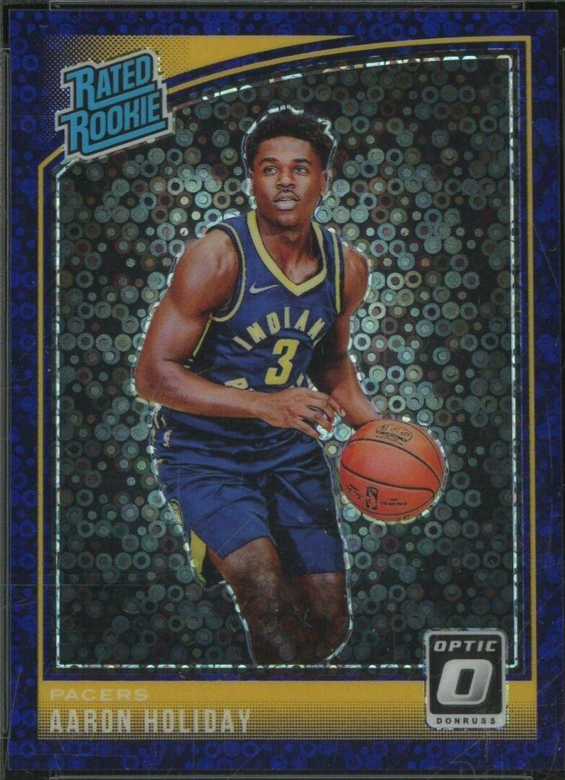Aaron Holiday [Fast Break Purple] #176