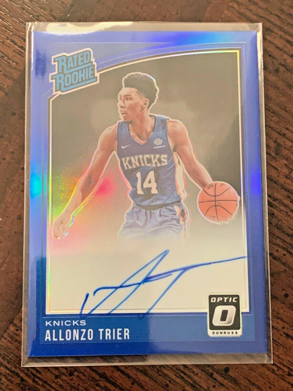 Allonzo Trier [Autograph Blue] #175