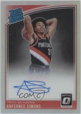 Anfernee Simons [Autograph Holo] #186