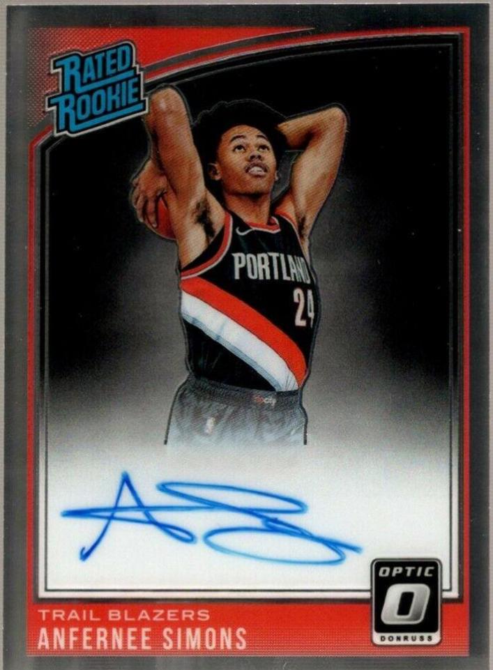 Anfernee Simons [Autograph] #186