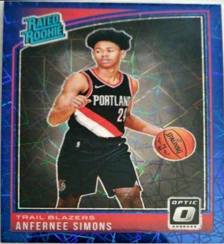 Anfernee Simons [Blue Velocity] #186