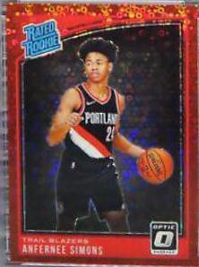 Anfernee Simons [Fast Break Red] #186