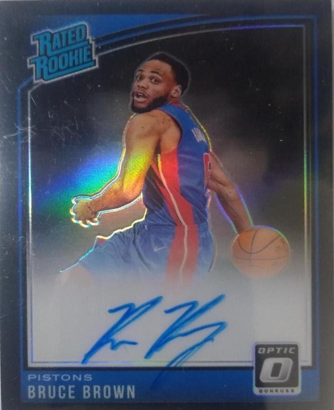 Bruce Brown [Autograph Choice Black Gold] #161