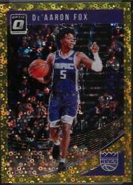 DE'Aaron Fox [Fast Break Gold] #51