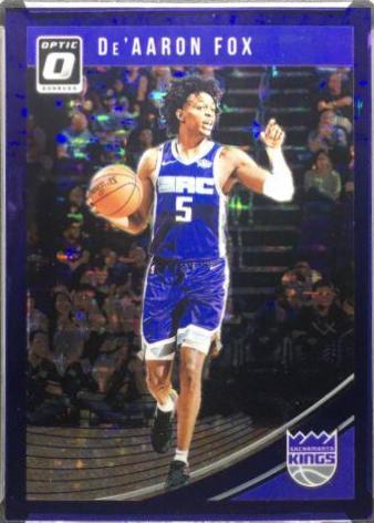 DE'Aaron Fox [Purple Stars] #51