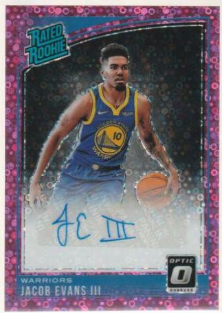 Jacob Evans III [Autograph Fast Break Pink] #178