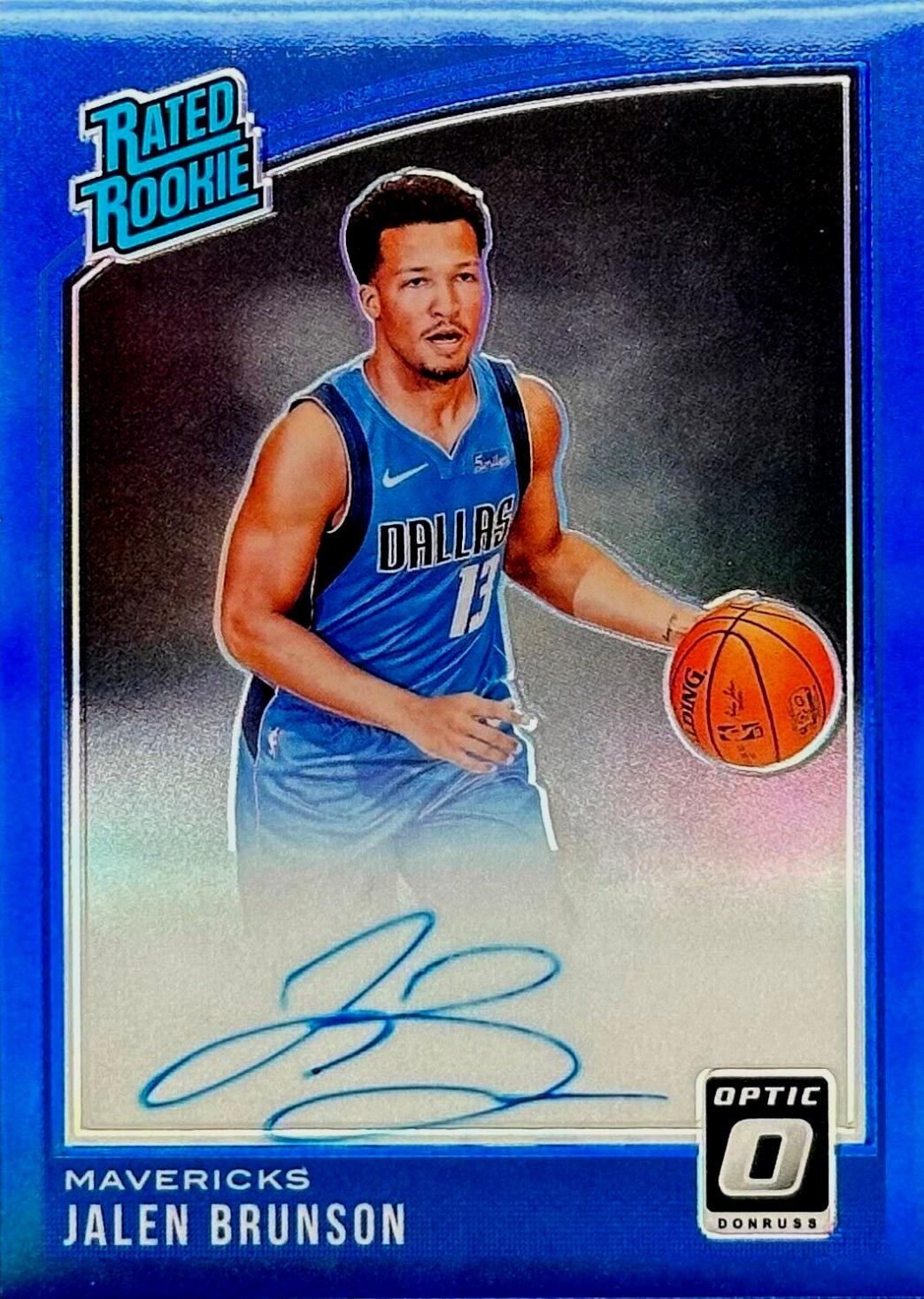 Jalen Brunson [Autograph Blue] #179