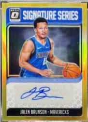 Jalen Brunson [Autograph Gold] #179