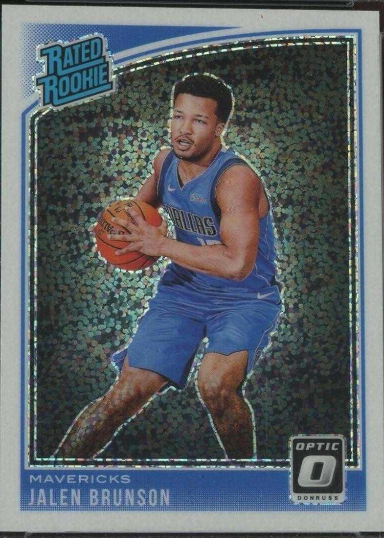 Jalen Brunson [White Sparkle] #179