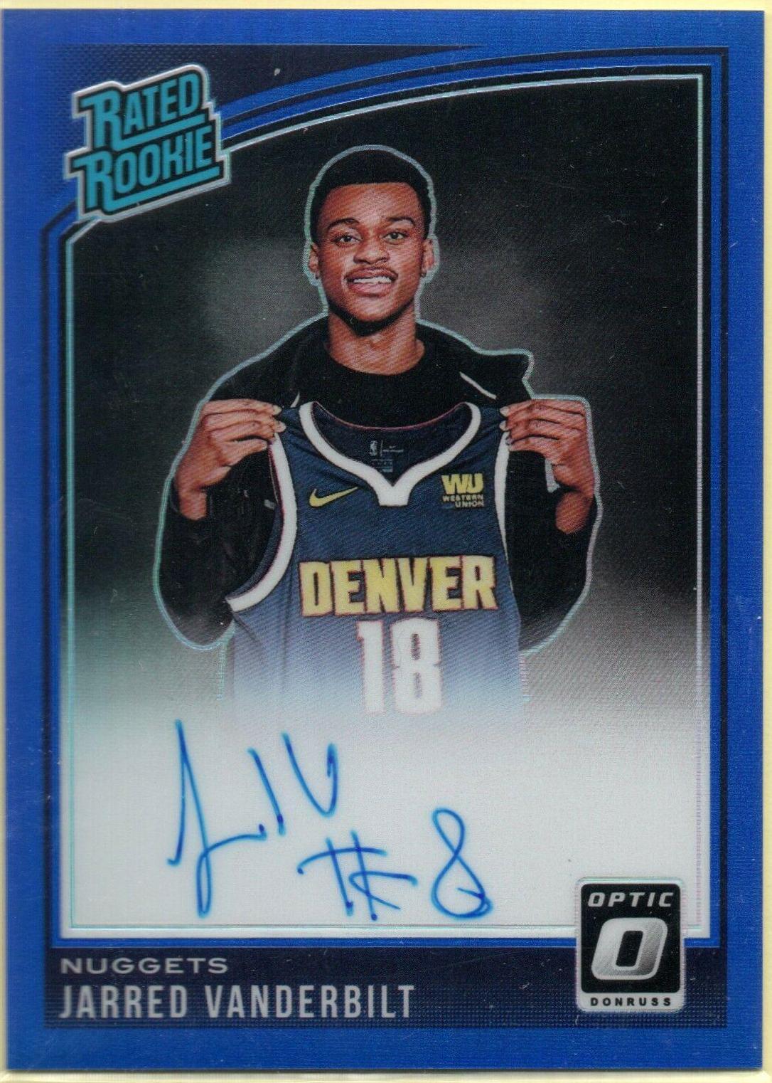 Jarred Vanderbilt [Autograph Blue] #151
