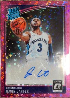Jevon Carter [Autograph Fast Break Pink] #169