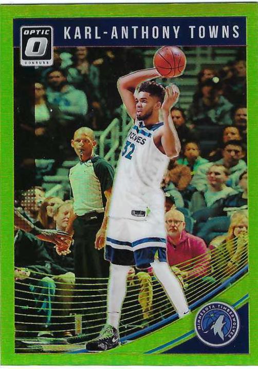 Karl Anthony Towns [Lime Green] #145