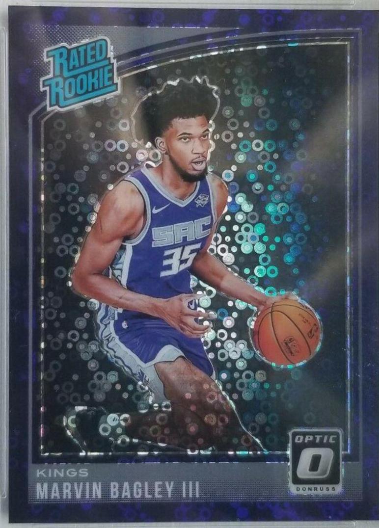 Marvin Bagley III [Fast Break Purple] #168