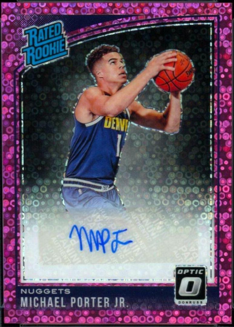 Michael Porter Jr. [Autograph Pink] #182