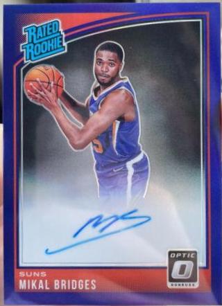 Mikal Bridges [Autograph Blue] #200